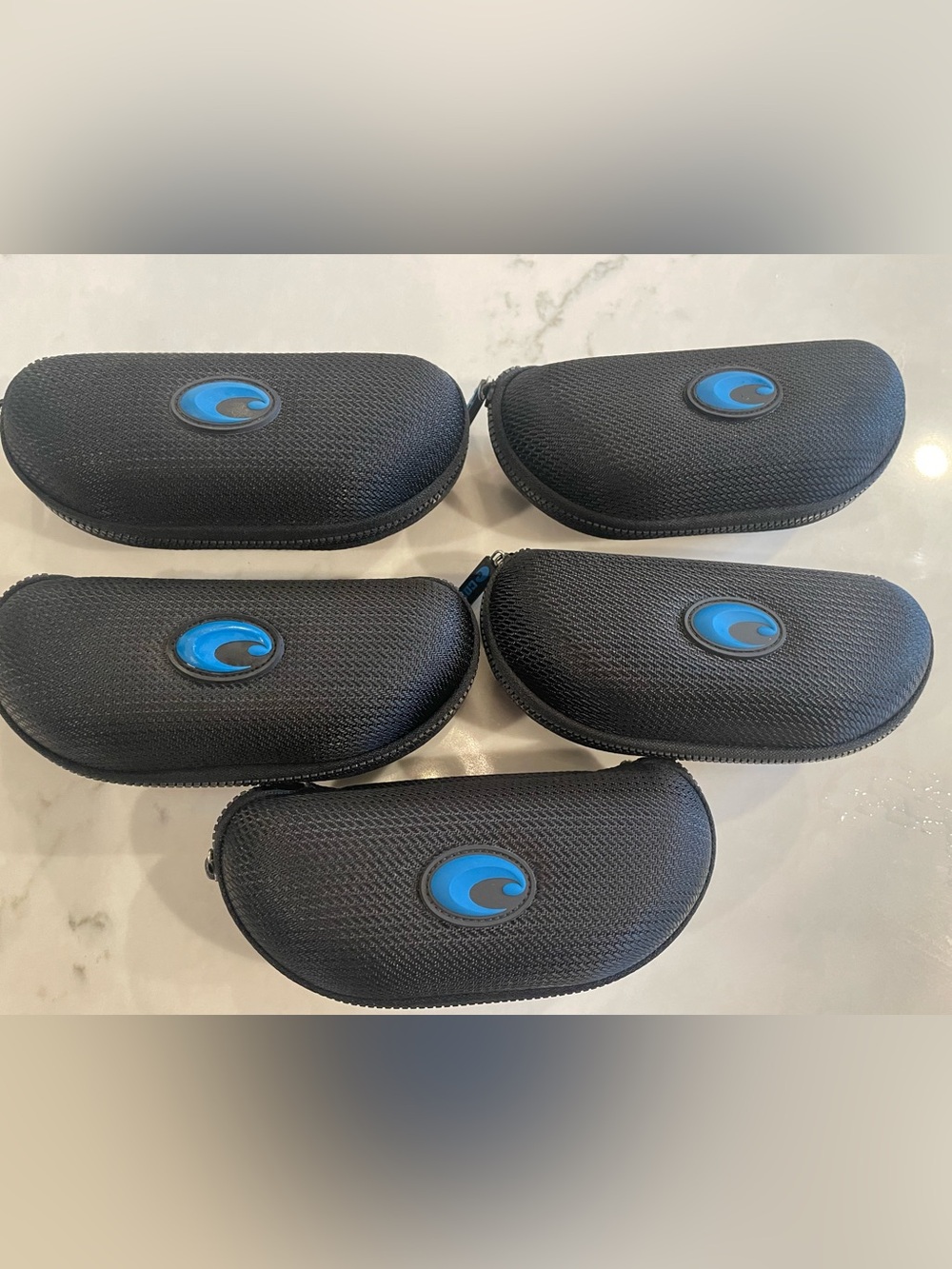 Costa Black Eyewear hard case Case with Blue Wave Logo 1 piece